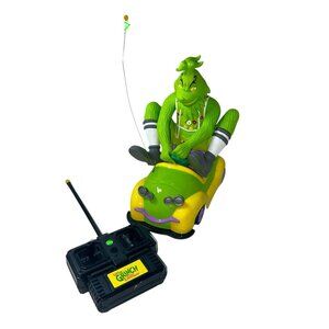 2000 RadioShack Dr. Seuss Grinch Getaway Car RC Radio Control + Remote - Working